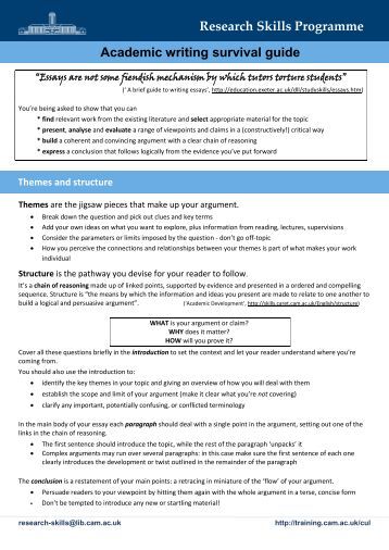 survival guide essay article survival guide essay article