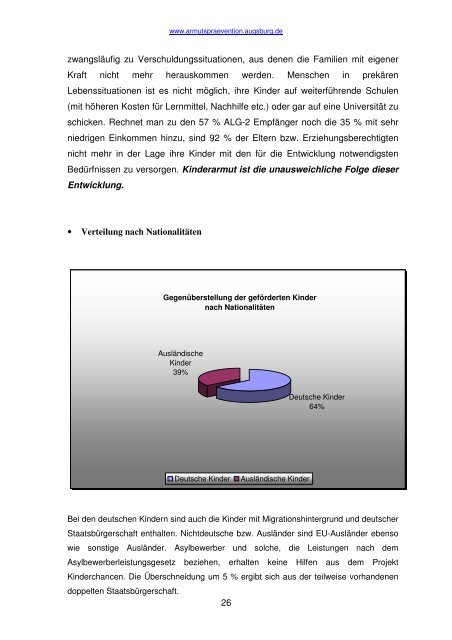 2. Bericht Kinderchancen - Amt fÃ¼r Soziale Leistungen - Stadt ...