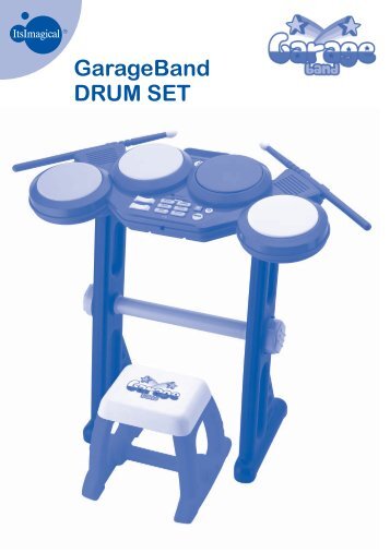 58520 GarageBand DRUM SET ins.indd - ItsImagical