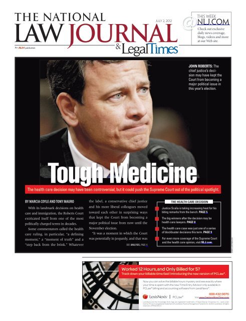 The National Law Journal - July 2, 2012 - American Business Media
