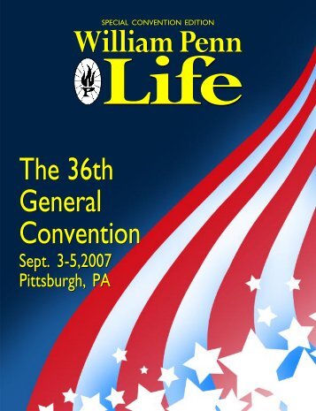 36th General Convention - William Penn Life