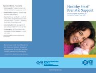 Healthy Start brochure (PDF)