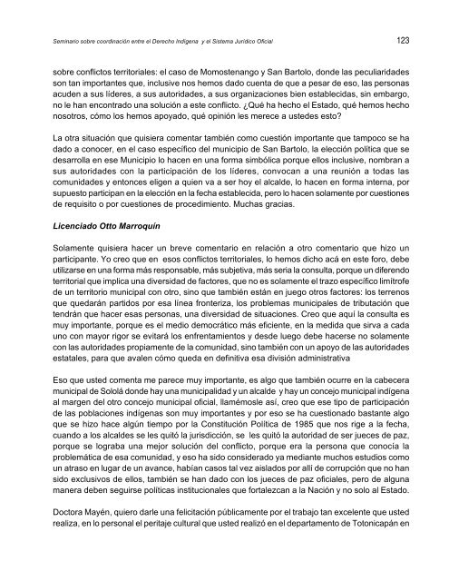 200612 Seminario Sobre CoordinaciÃ³n Entre el Derecho IndÃ­gena y ...