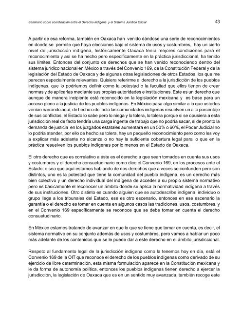 200612 Seminario Sobre CoordinaciÃ³n Entre el Derecho IndÃ­gena y ...