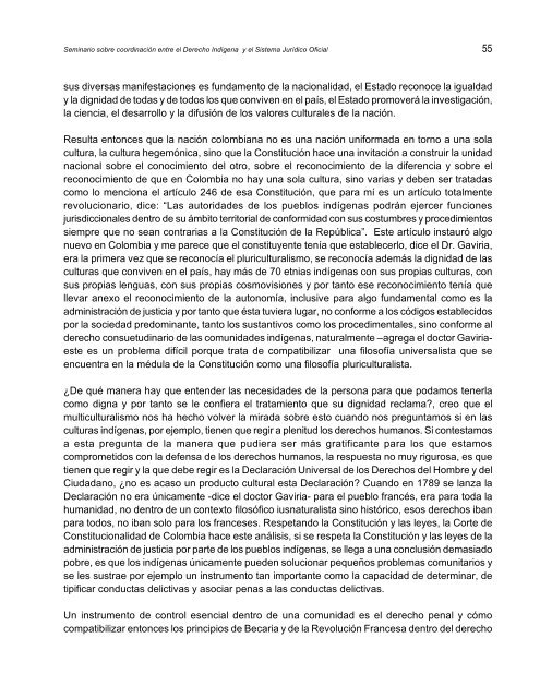 200612 Seminario Sobre CoordinaciÃ³n Entre el Derecho IndÃ­gena y ...