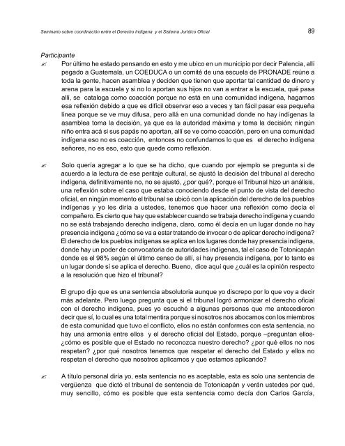 200612 Seminario Sobre CoordinaciÃ³n Entre el Derecho IndÃ­gena y ...