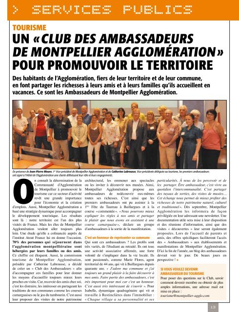 Montpellier pÃ´le Mondial de l'eau ! - Montpellier AgglomÃ©ration