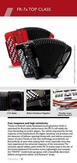 V-Accordion Leaflet - Roland