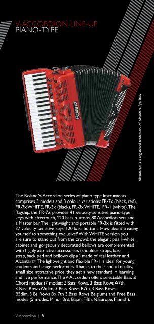 V-Accordion Leaflet - Roland