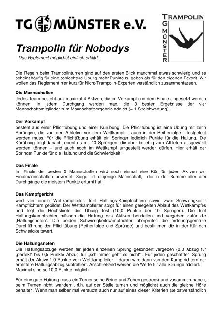 ErklÃ¤rung der Trampolin-Regeln