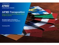 AIFMD Transposition across EU Member States – 6 ... - Funds People