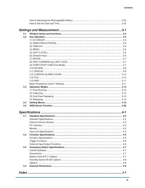 GL900 USER'S MANUAL