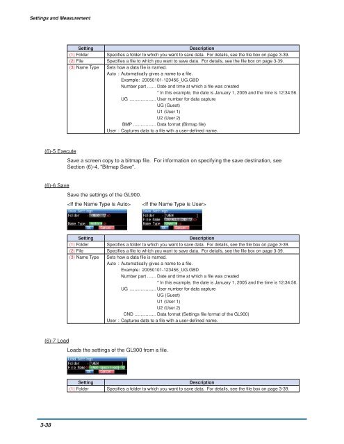 GL900 USER'S MANUAL