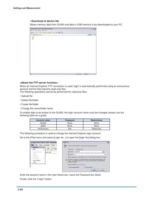 GL900 USER'S MANUAL