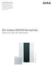 Gira Instabus KNX  / EIB Alarmzentrale Rund um ... - Elektroland24.de