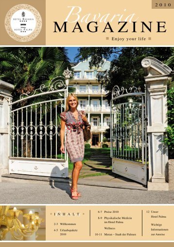 MAGAZINE - Hotel Bavaria & Hotel Palma