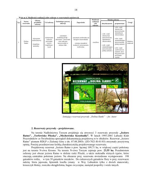 Program Ochrony Przyrody Torzym_17_04_07 - PaÅstwowe ...