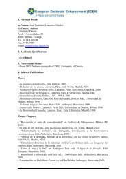 CV en PDF - HumanitarianNet - Universidad de Deusto