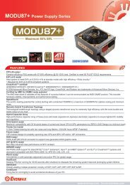 MODU87+ Datasheet - Enermax