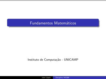 Fundamentos MatemÃ¡ticos