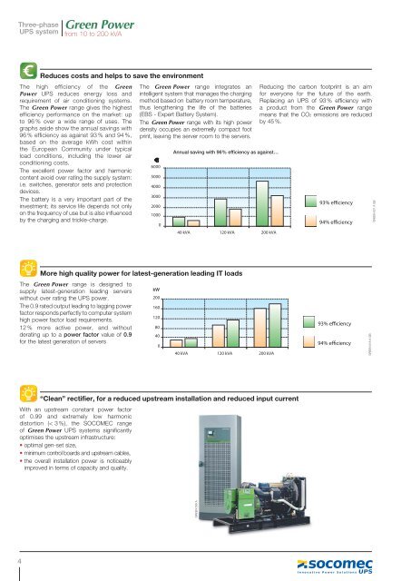 Green Power UPS - socomec