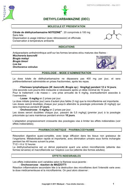 diethylcarbamazine-2.. - MedQual