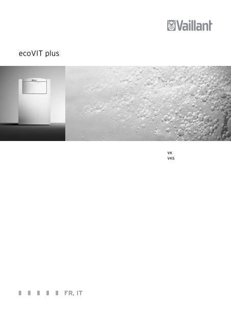 ecoVIT plus - Notice d'emploi - 01 2008 - Vaillant