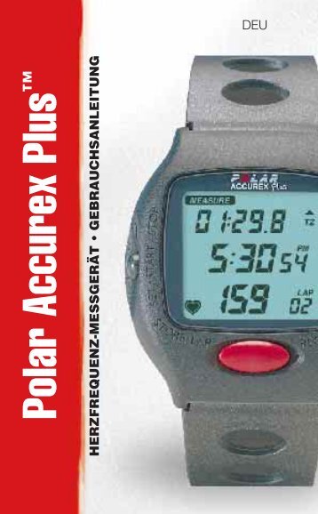 Polar Accurex Plus - Für Sport, Fitness und Wellness