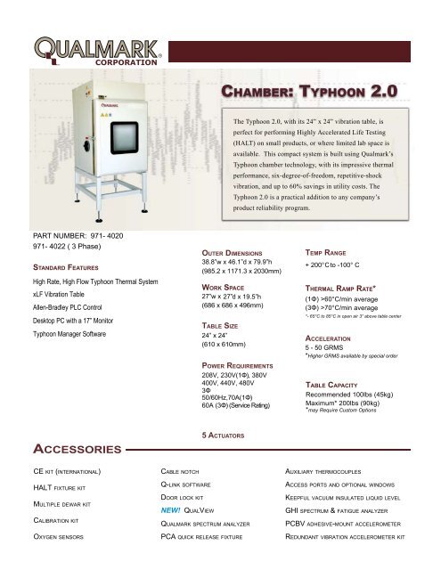 Qualmark Typhoon 2.0 - DfR Solutions