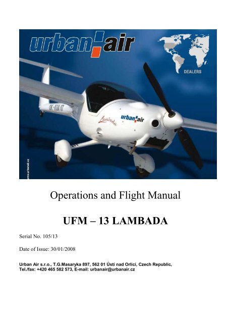 LAMBADA - Flight Manual - Advanced Composite Aircraft