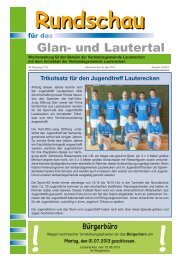 Amtsblatt KW 26 - Verbandsgemeinde Lauterecken