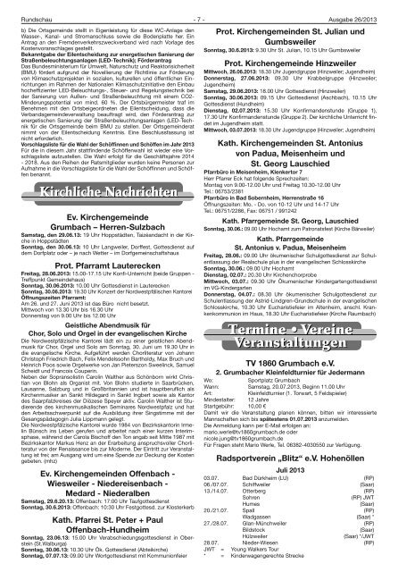 Amtsblatt KW 26 - Verbandsgemeinde Lauterecken