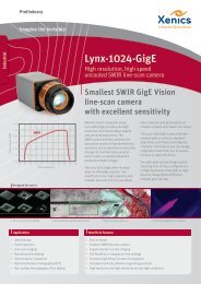 Lynx-1024-GigE - XenICs