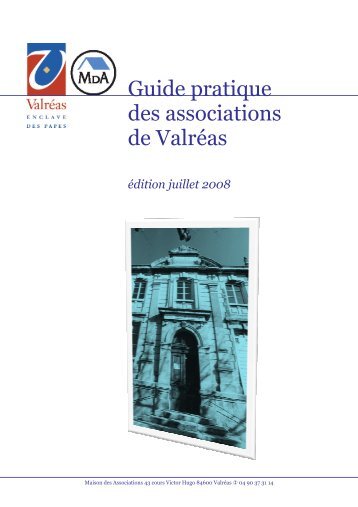 Guide pratique des associations de ValrÃ©as
