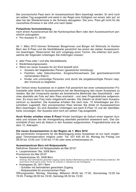 Infos MÃ¤rz 2010 - Walkringen