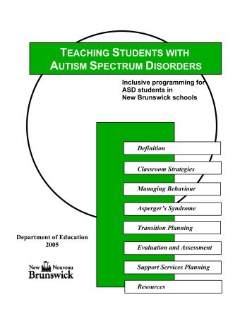 Teaching Students with Autism Spectrum Disorders