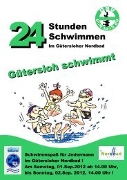 Gütersloh schwimmt - gsv1906.de