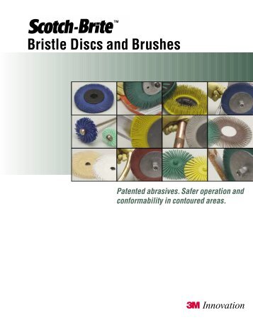Bristle Discs and Brushes - 3M
