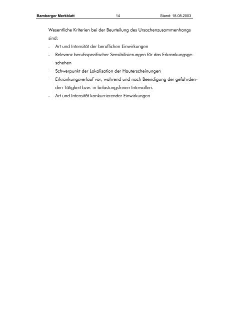 Bamberger Merkblatt - dgaki