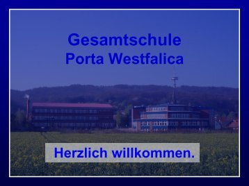 Anmelde- und Aufnahmeverfahren - Gesamtschule Porta Westfalica