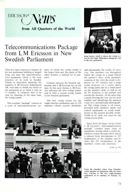 History of Ericsson - ericssonhistory.com