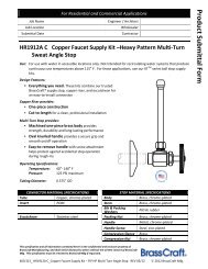 71PB BrassCraft Mfg SWD0429 MIXET DIVRTR TUB SPOUT-QUIKSPOUT-PB