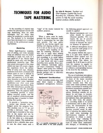 AudioMastering_1965 - Preservation Sound