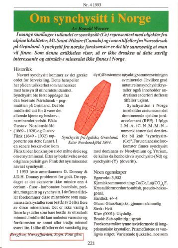 Om synchisitt i Norge pdf - NAGS