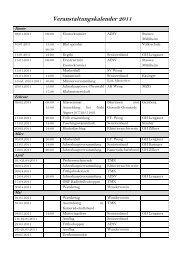 Veranstaltungskalender 2011 - Weng im Innkreis