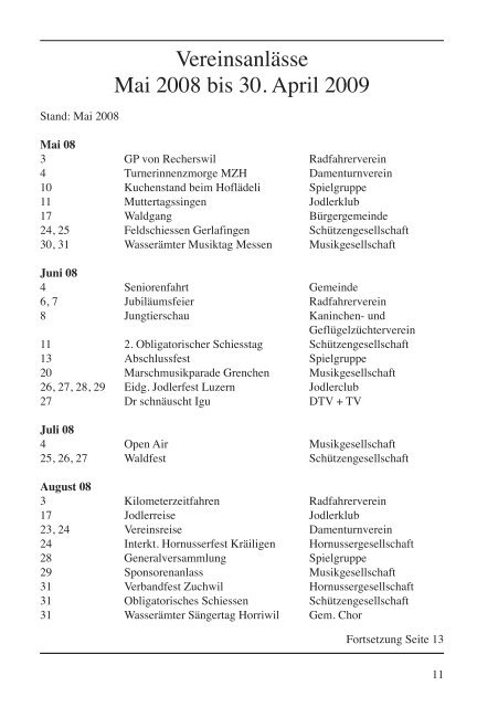 Dorfblatt_2008_05 [PDF, 1.00 MB] - Recherswil