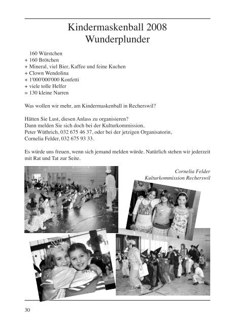 Dorfblatt_2008_05 [PDF, 1.00 MB] - Recherswil