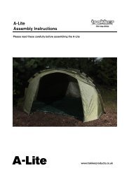 A-Lite Instructions - Trakker Products