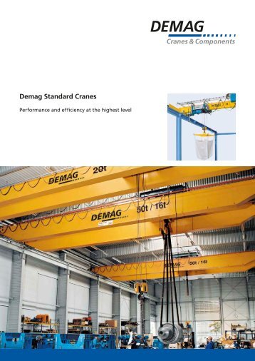 Demag Standard Cranes - Elmas Daru kft