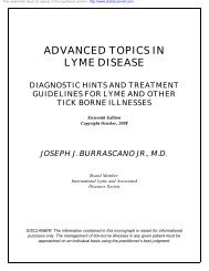 Dr. Burrascano's Treatment Guidelines - Lyme Disease Network